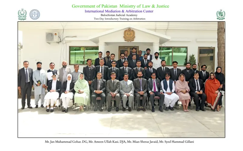 Two-Day Training on Arbitration in Quetta